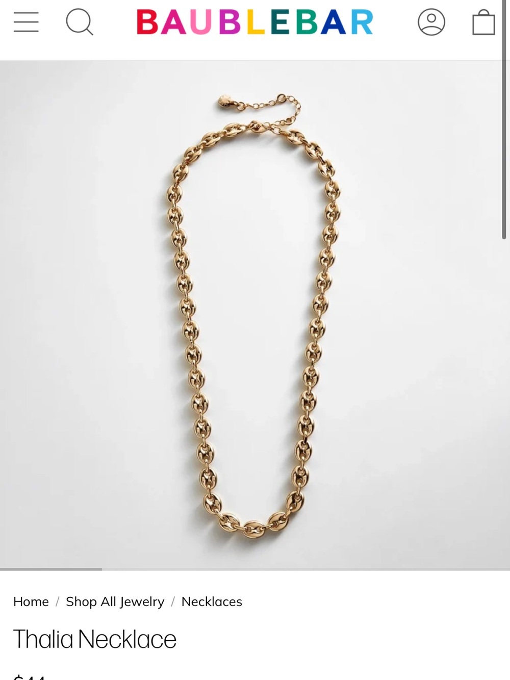 Baublebar Thalia Necklace